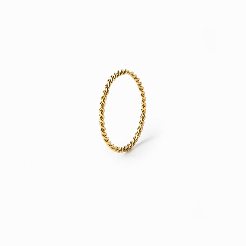 Twisted Rope Ring