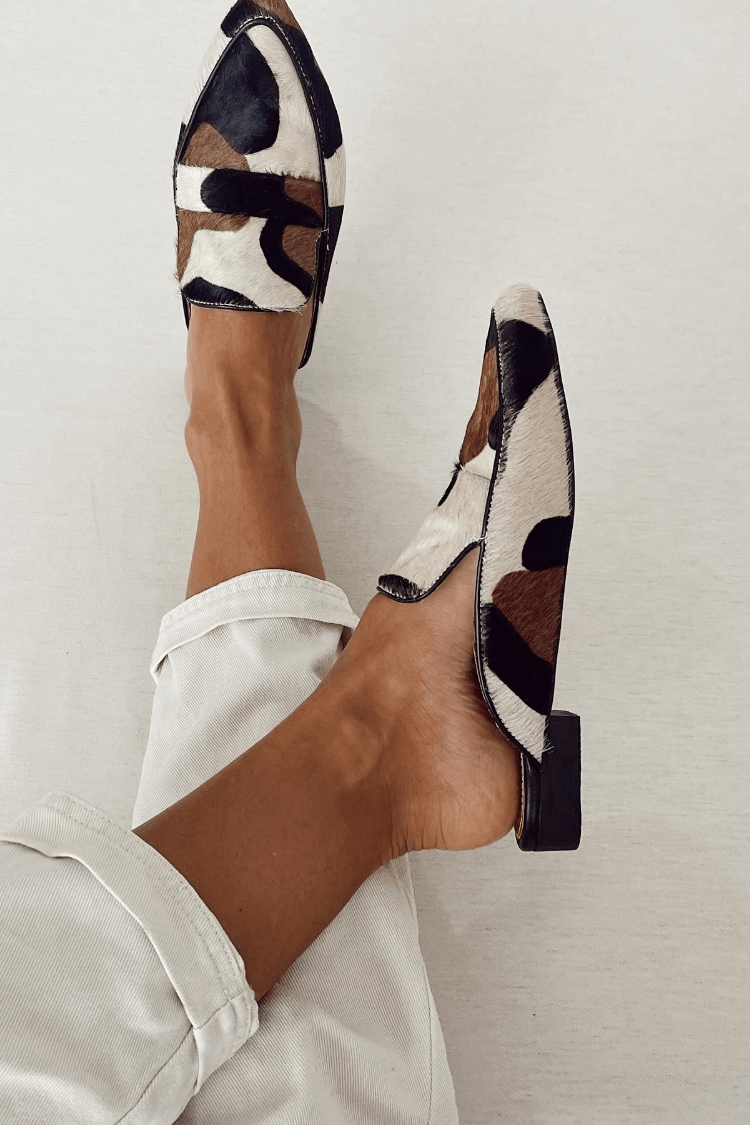 Britney | Abstract Patterned Loafer