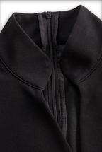 Camille™ | Black Belted Sheath Dress