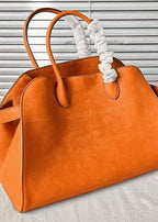 Fashion wine red Large Capacity Suede Tote Handbag