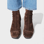 Evie | Square toe heeled boots