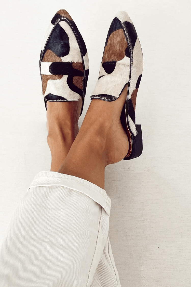 Britney | Abstract Patterned Loafer