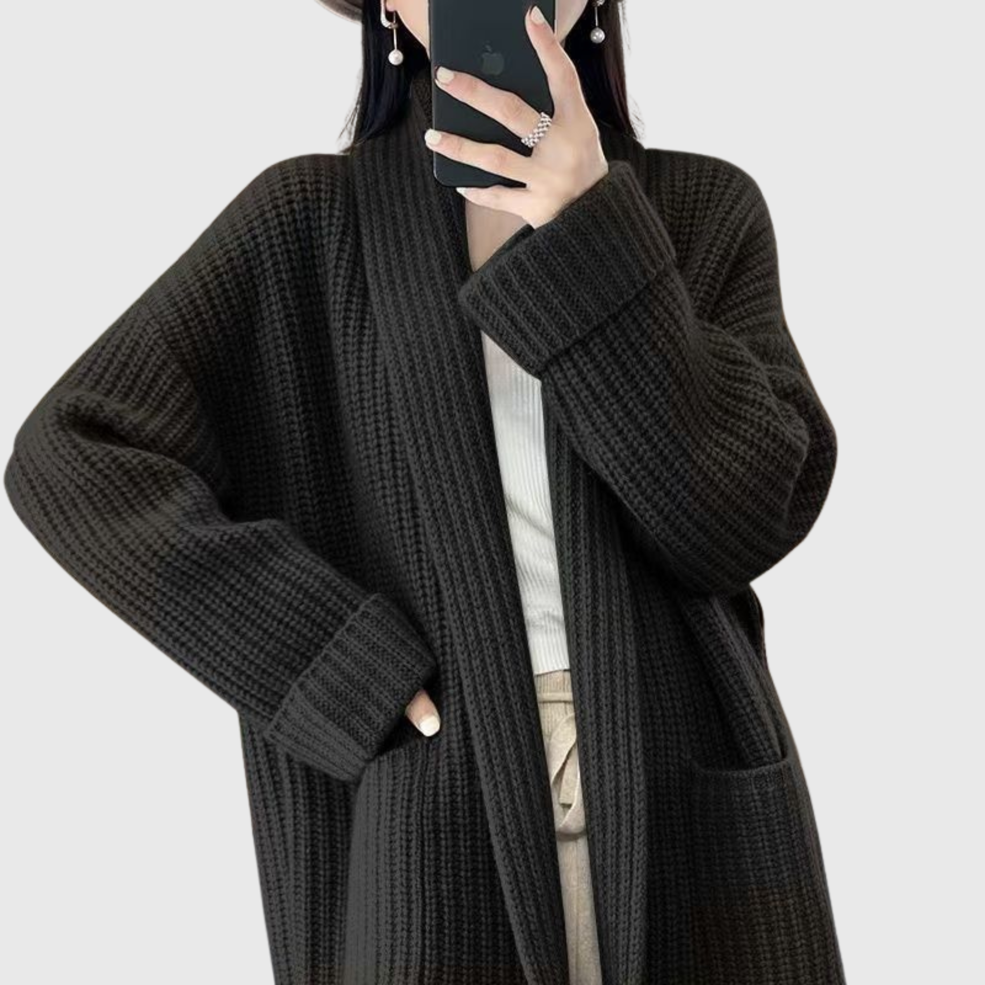 June | Amy | Comfortable Cardigan