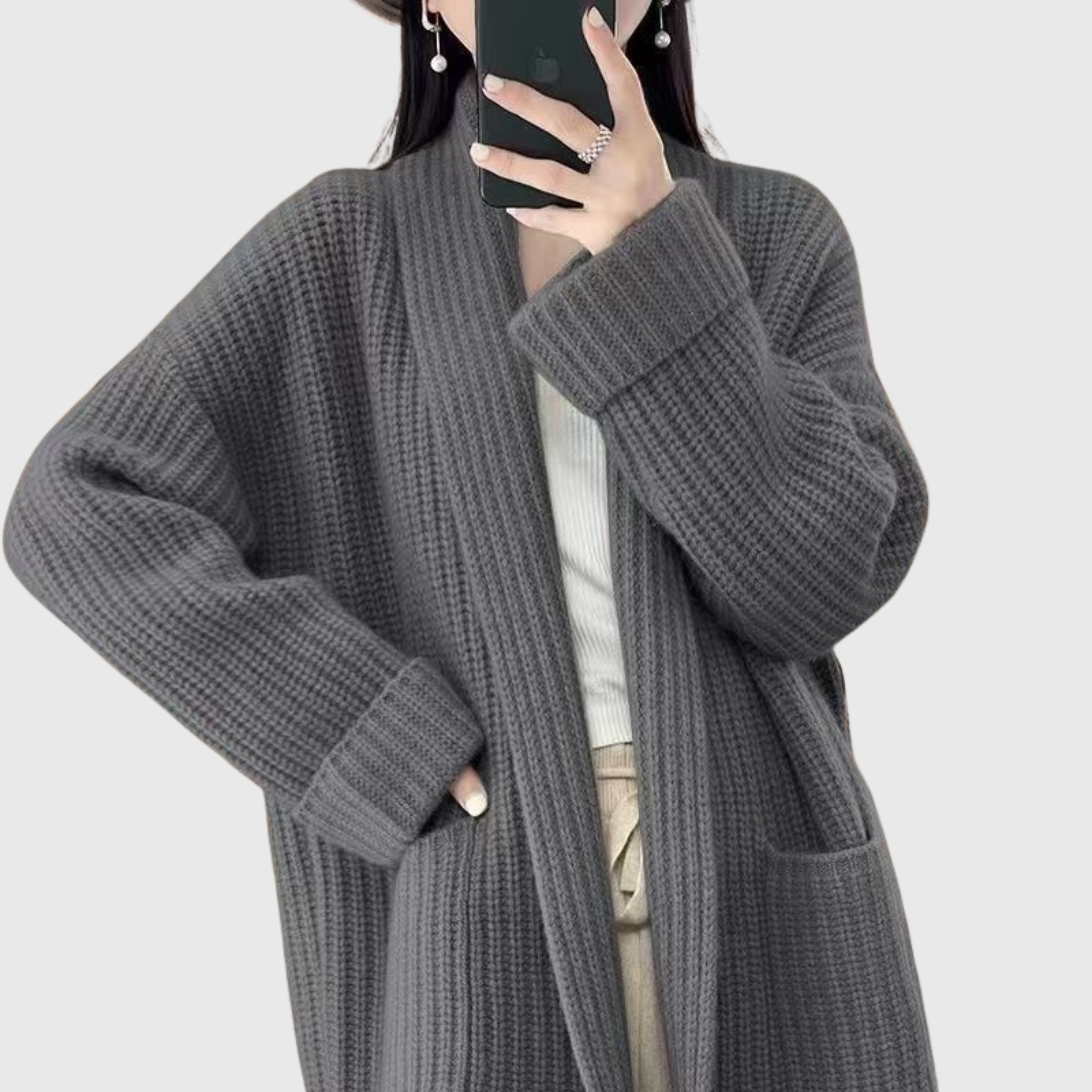 June | Amy | Comfortable Cardigan