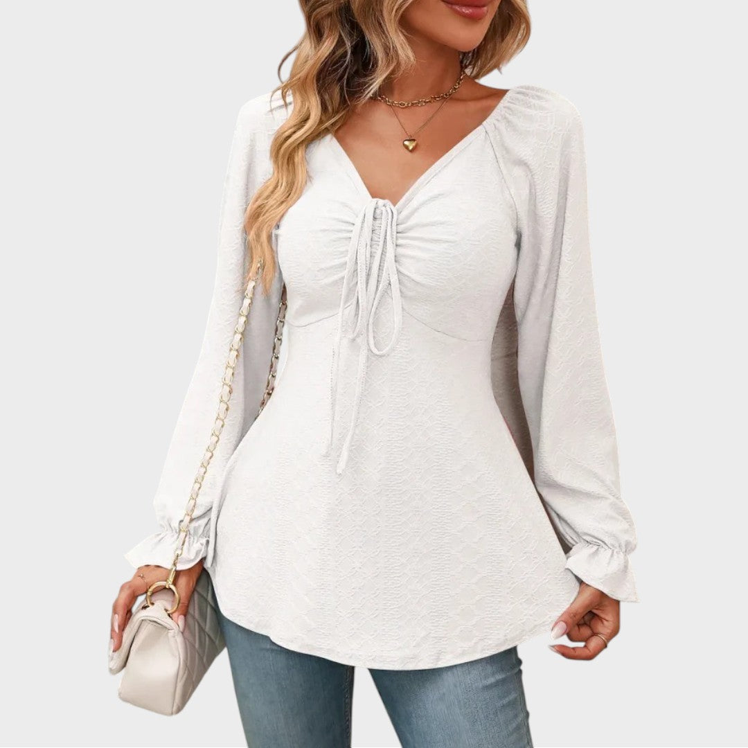 Melina | Blouse with Lace Detail