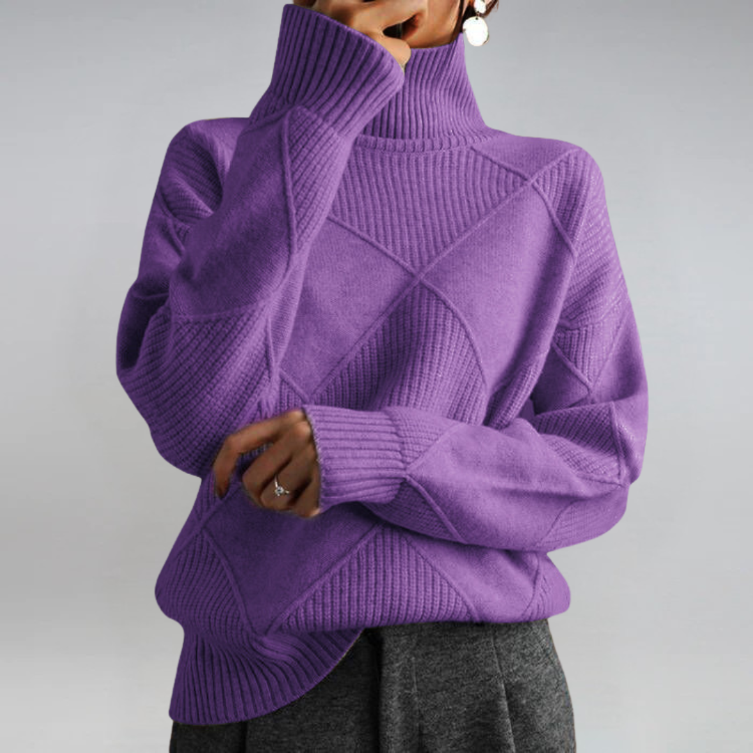 June | Lauren | Luxe Turtleneck Sweater