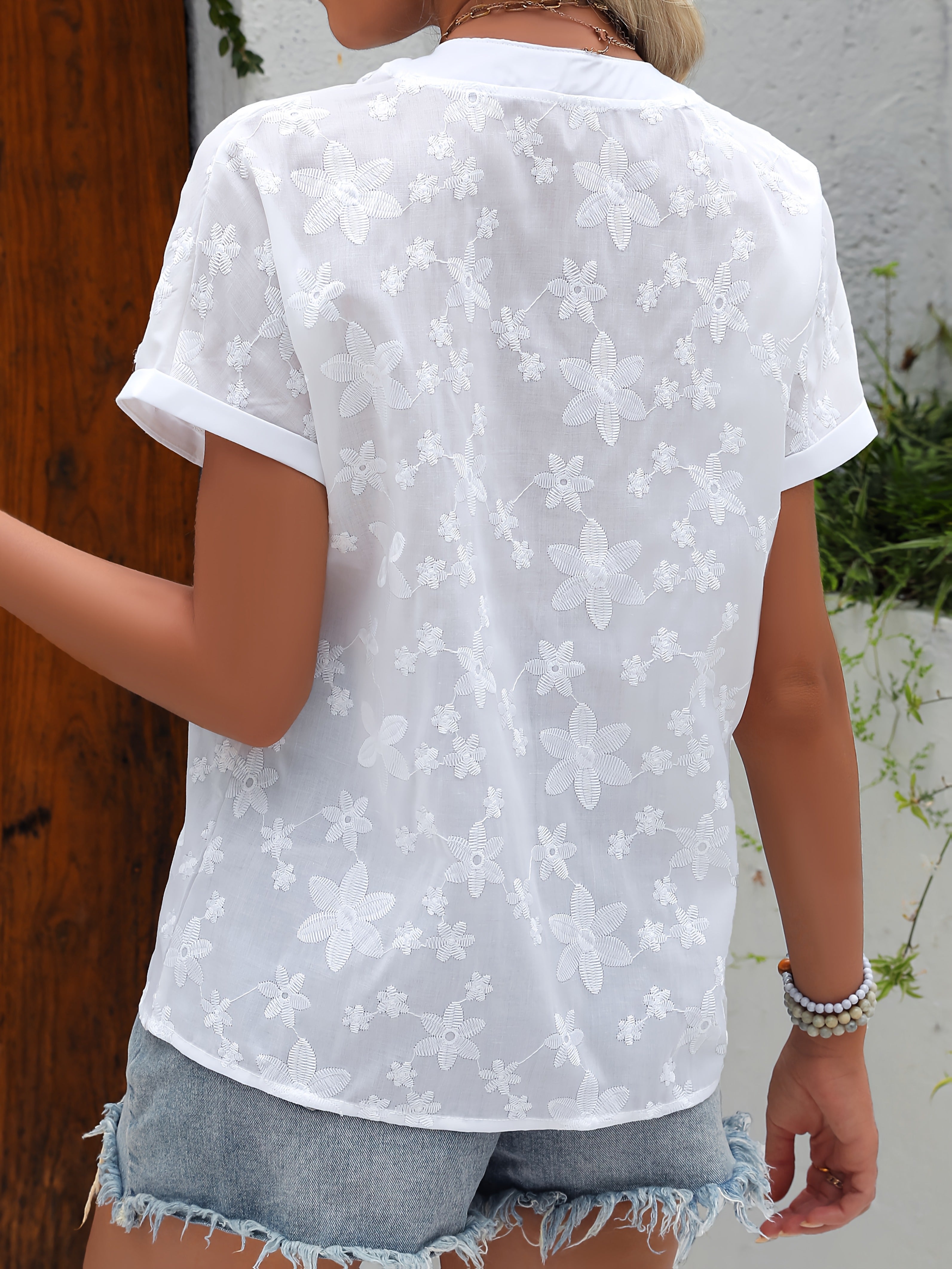 Marlene – Embroidered Blouse