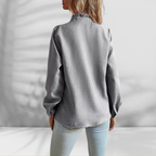 Light Blouse with Ruffle Detail