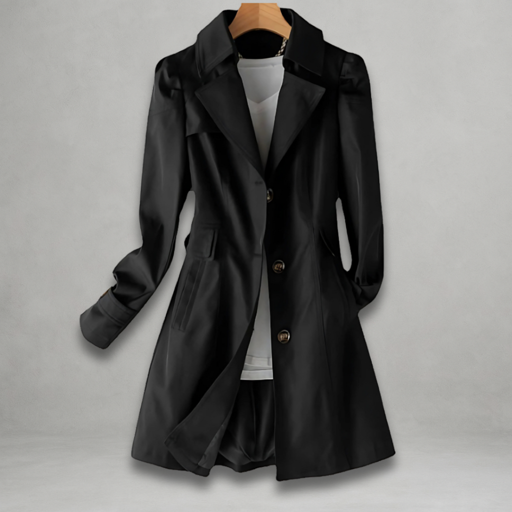 June | Jamie | Elegant Autumn Trench Coat
