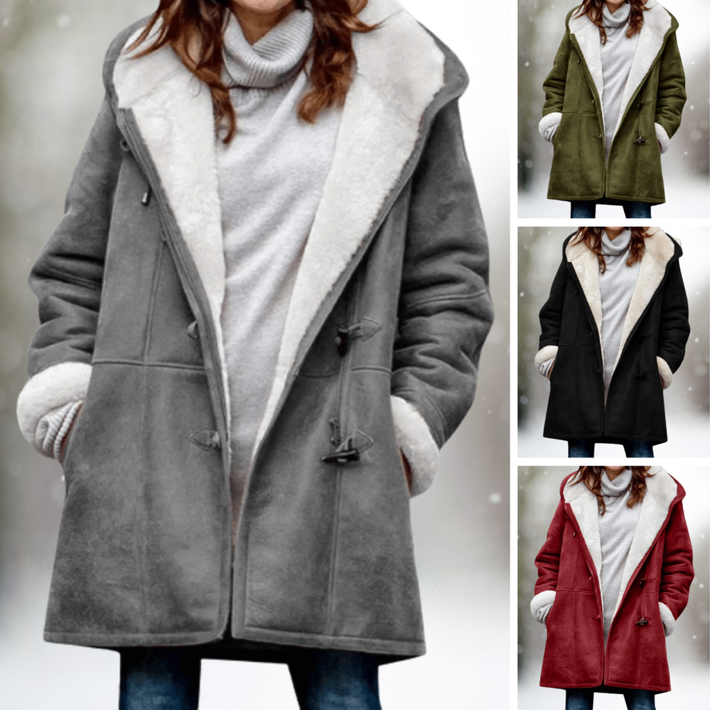June | Jae | Warm Suede Fleece Fall Jacket