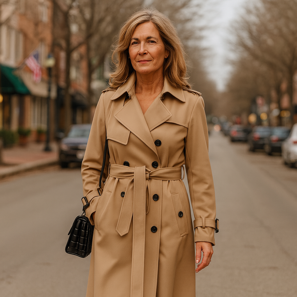 June | Jade | Chique Trench Coat