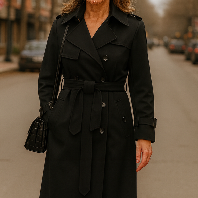 June | Jade | Chique Trench Coat