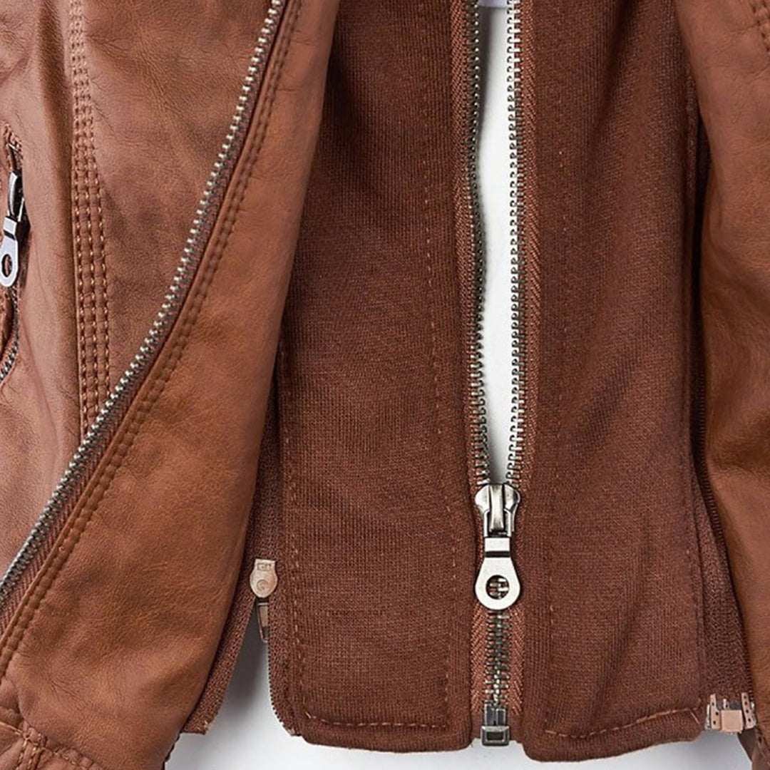 June | SOPHIE - Durable and Elegant Leather Jacket