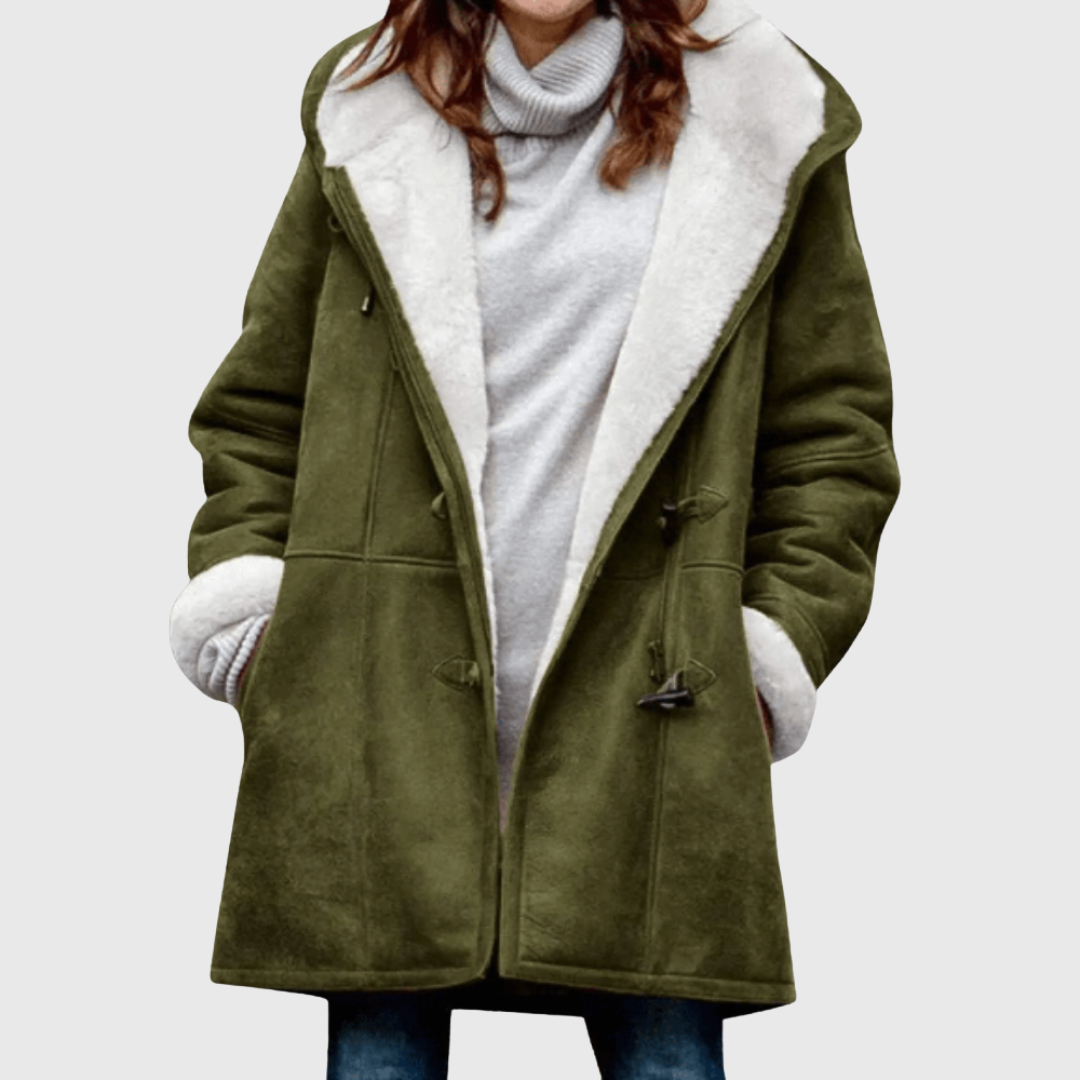 June | Jae | Warm Suede Fleece Fall Jacket