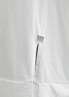 DIY White O-Neck Cotton Summer T Shirts