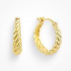 Spiral Twist Earrings