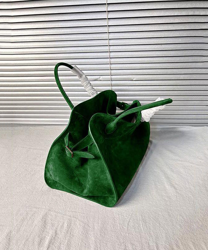 Fashion Red Large Capacity Suede Tote Handbag