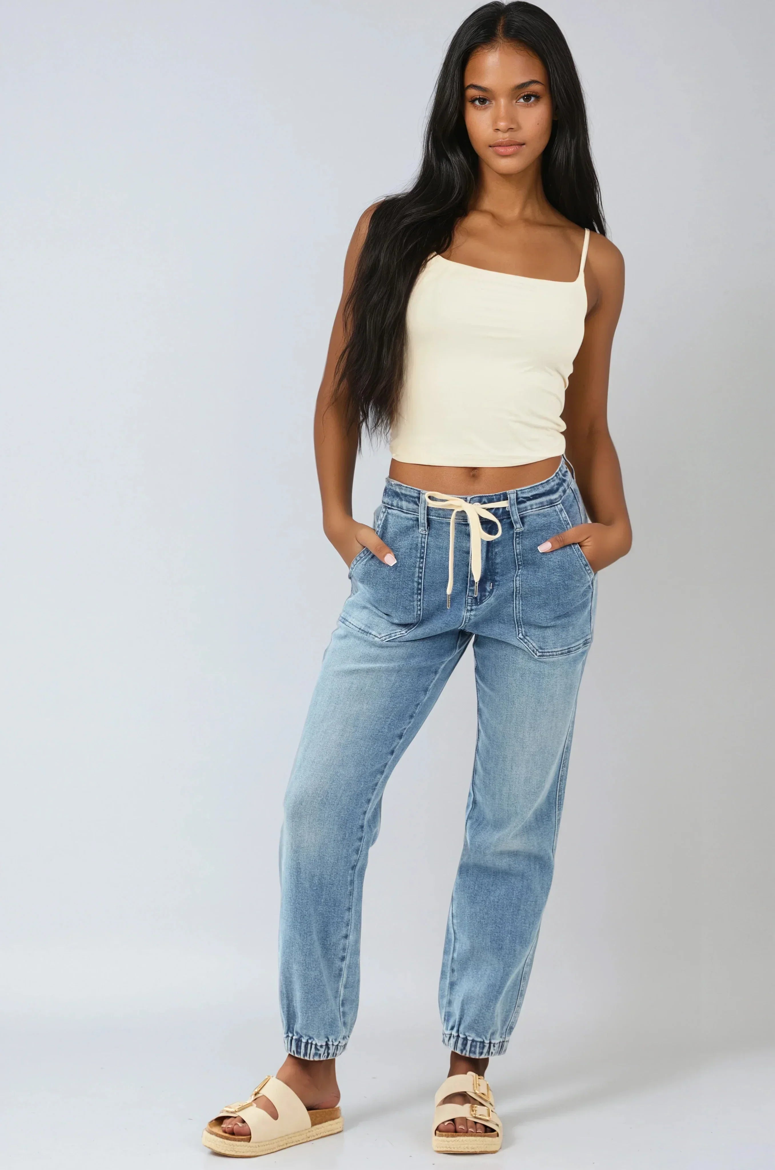 Noelle | Joggers with Drawstring