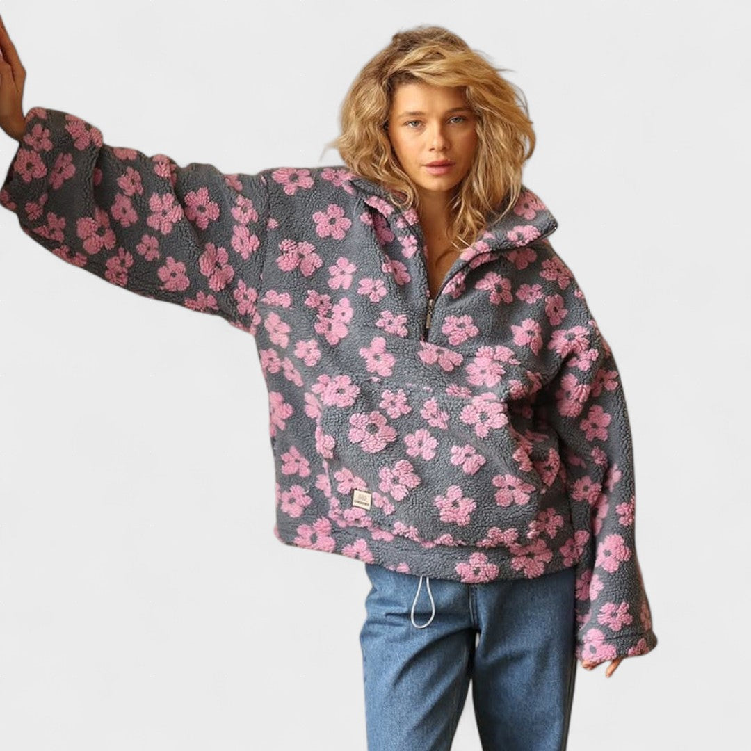 Daisy | Bloom fleece pullover
