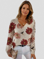 June | Jewel | Bloom Sweater