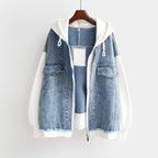 Flurina | Denim Jacket with Hood