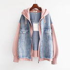 Flurina | Denim Jacket with Hood