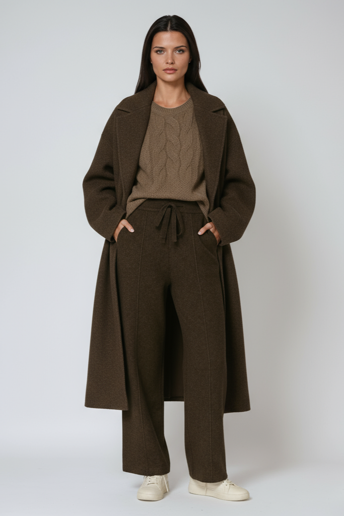 Soft Trousers | Straight Legs and Drawstring Waist
