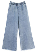 Women's Elastic Waist Wide Leg Pants