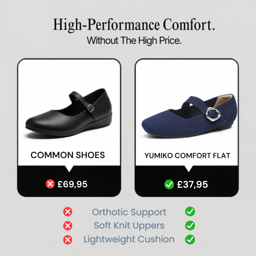 Yumiko™ - WideStep Comfort Flat