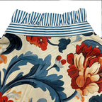 Serenity – Classic Vintage Blouse with Floral Pattern