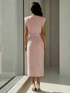 Amailia | Midi Dress with Side Slit