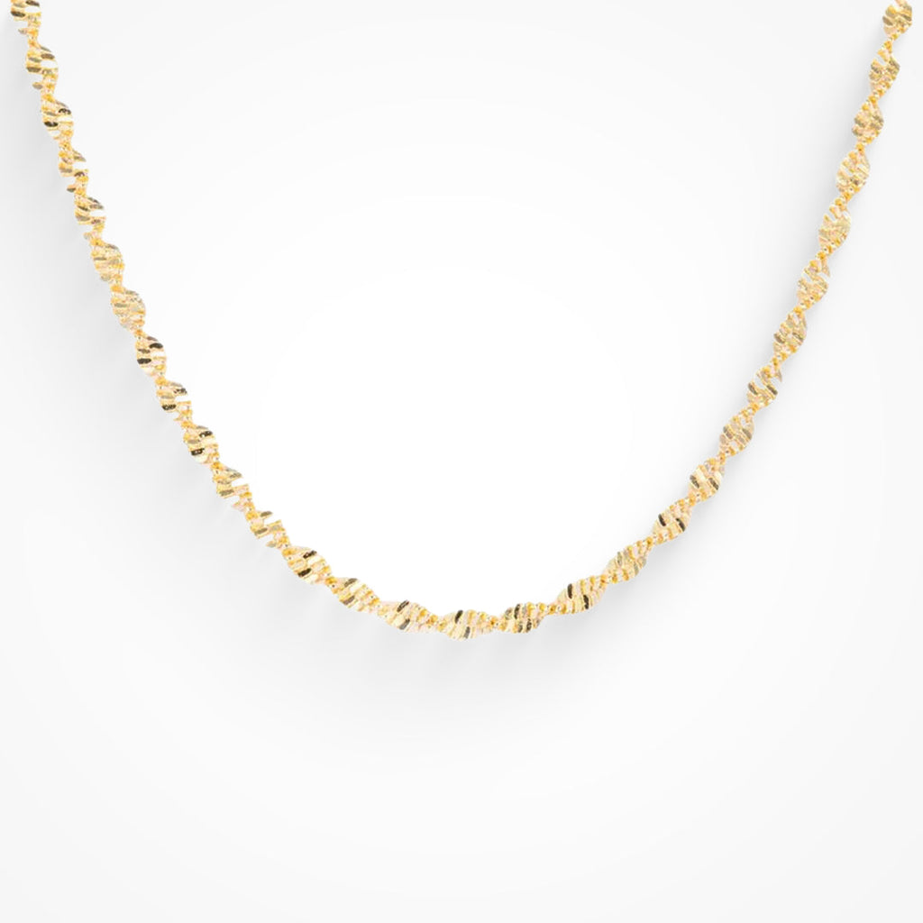 Double Twisted Necklace