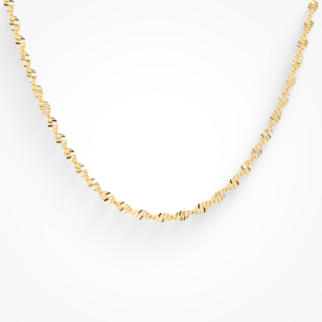 Double Twisted Necklace