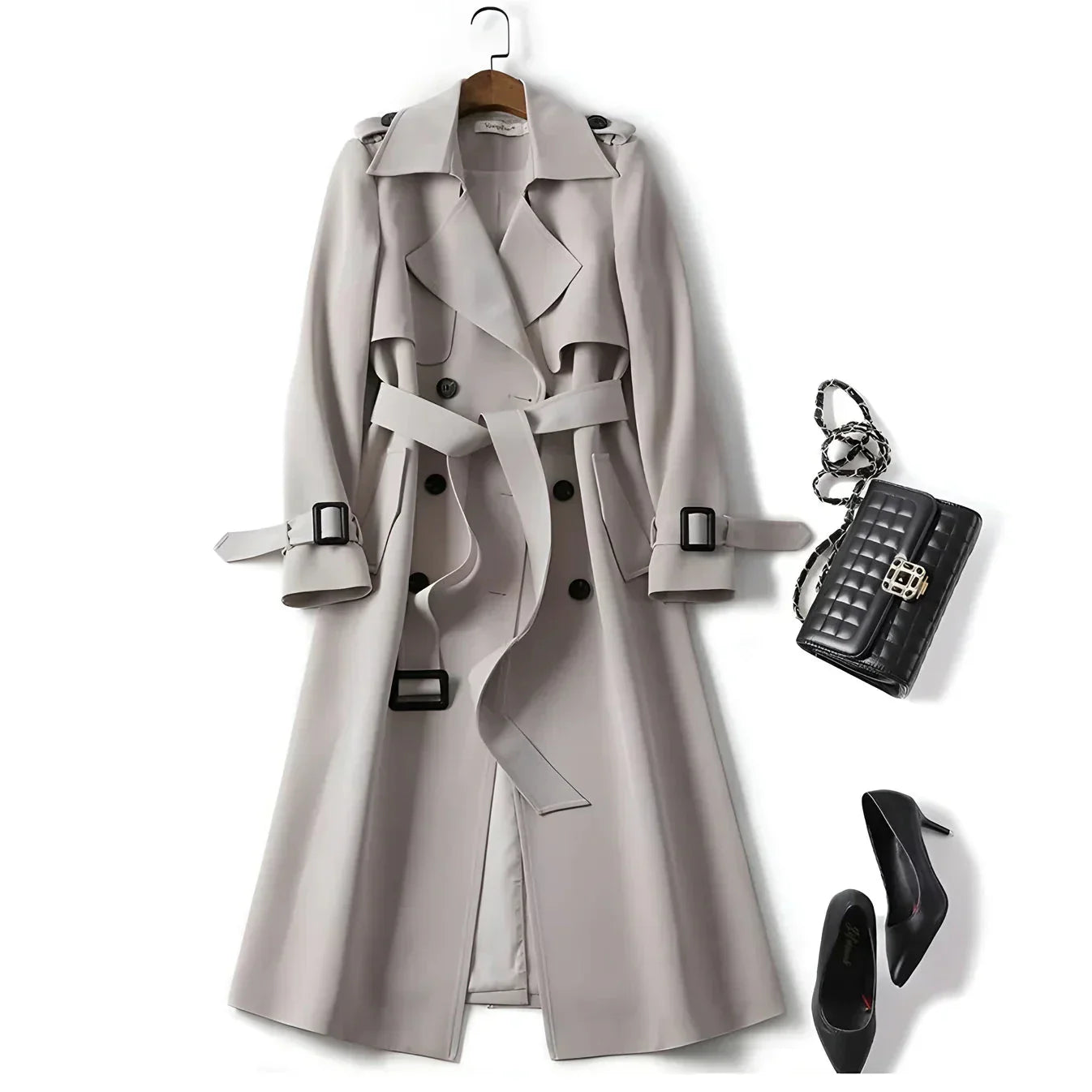 June | Jade | Chique Trench Coat