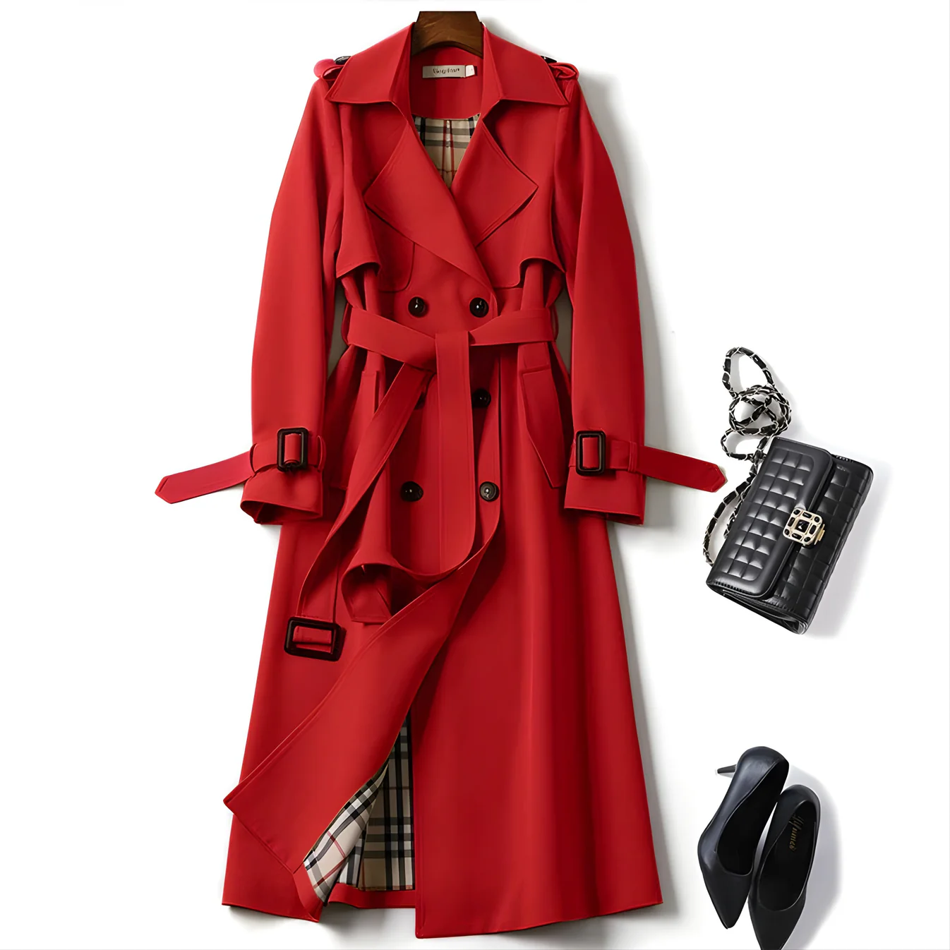 June | Jade | Chique Trench Coat
