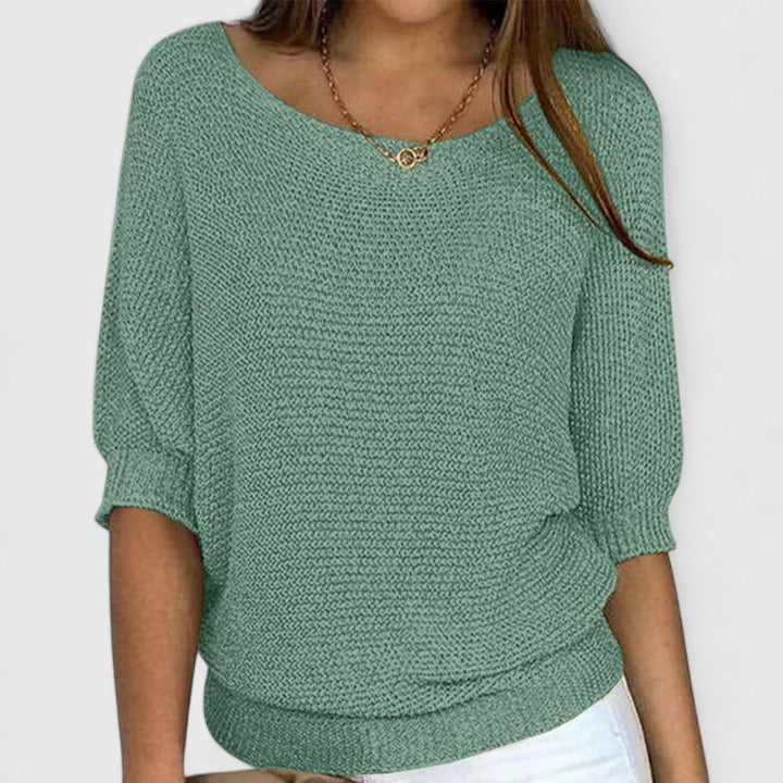 June | Rachel | Effortless Knit Pullover